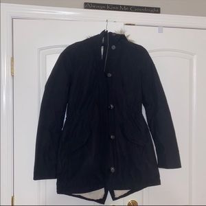 reselling hollister winter coat